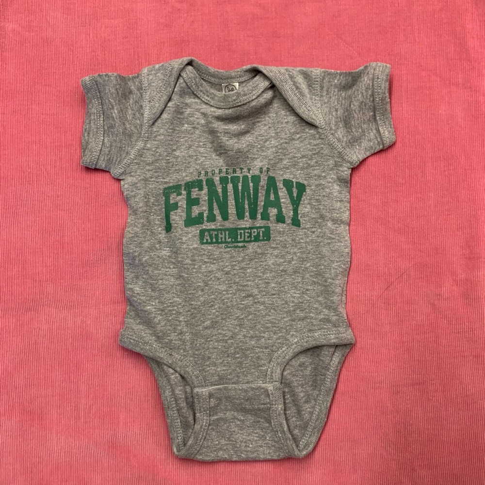 Rabbit Skins short sleeve, Fenway park onsie